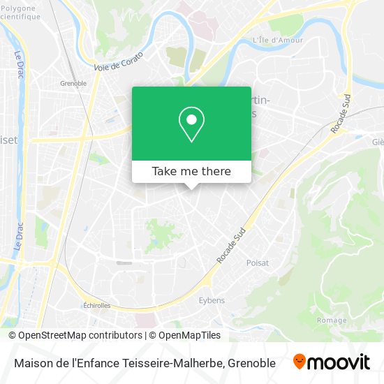 Maison de l'Enfance Teisseire-Malherbe map