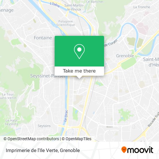 Imprimerie de l'Ile Verte map