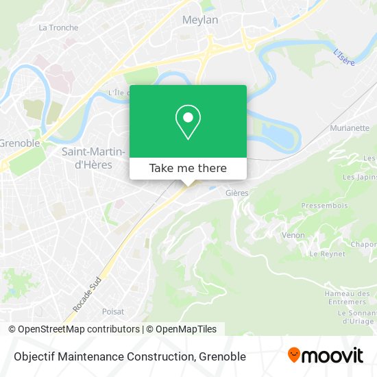 Objectif Maintenance Construction map