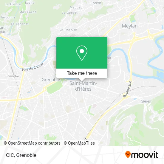 CIC map