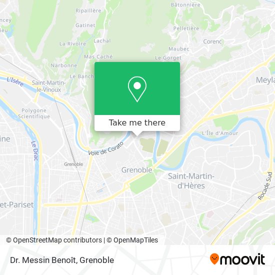 Dr. Messin Benoît map