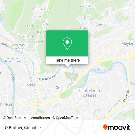 O Brother map