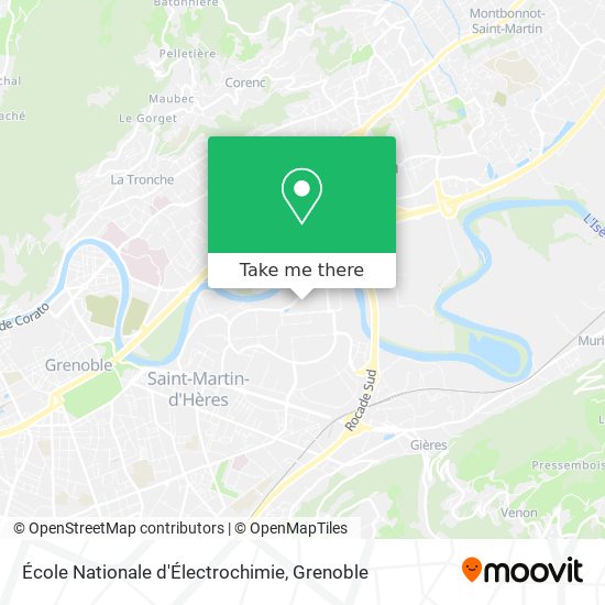 École Nationale d'Électrochimie map