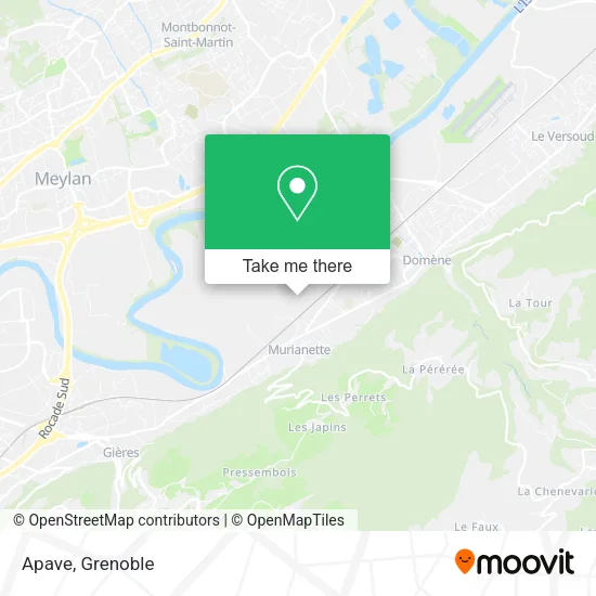 Apave map