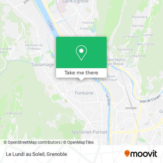 Le Lundi au Soleil map