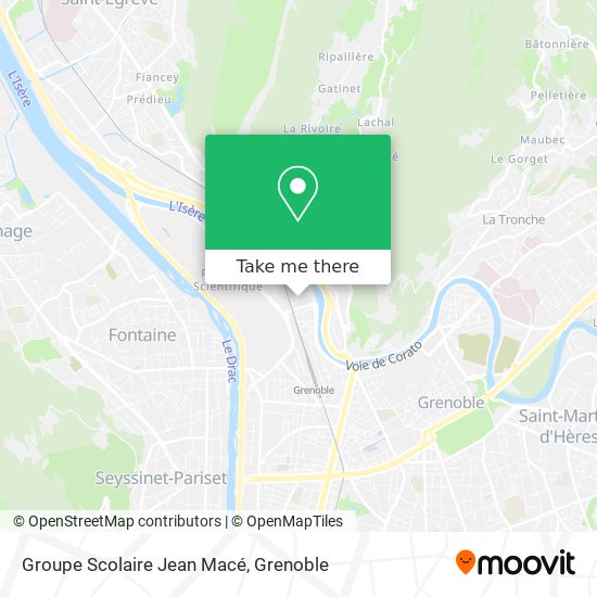 Groupe Scolaire Jean Macé map