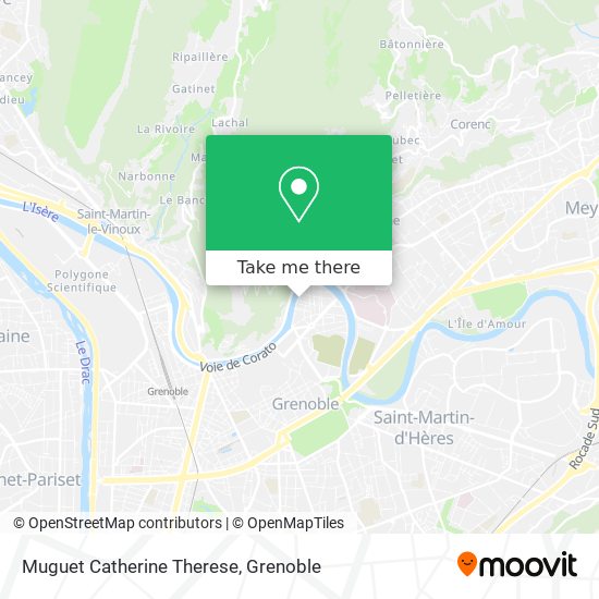 Muguet Catherine Therese map