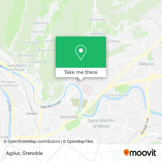 Agduc map