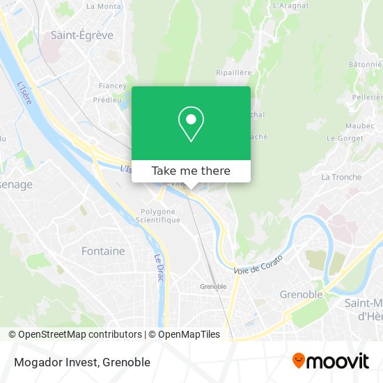 Mogador Invest map