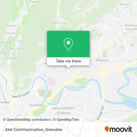 Atel Communication map