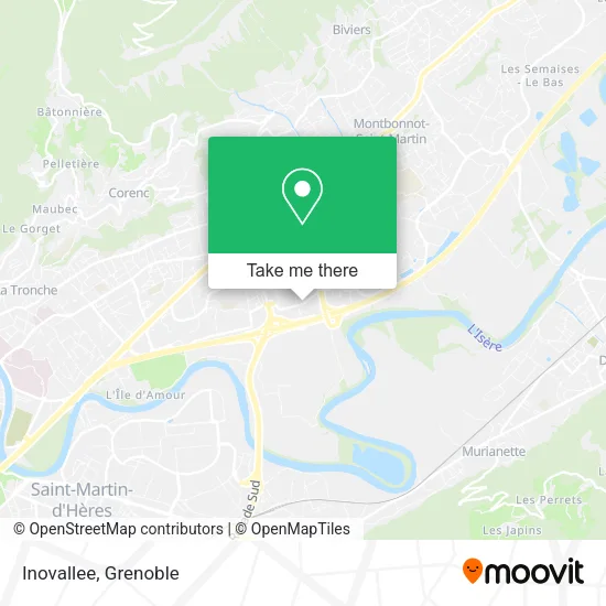 Inovallee map
