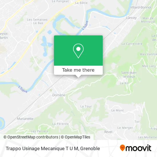 Trappo Usinage Mecanique T U M map