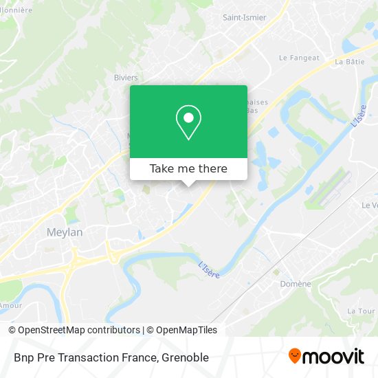 Bnp Pre Transaction France map