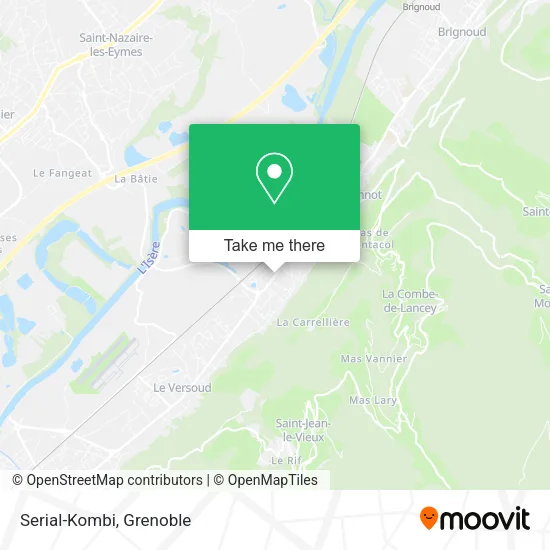 Serial-Kombi map