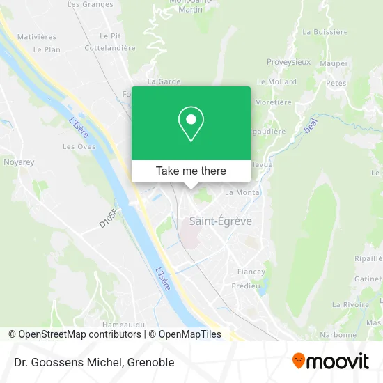 Dr. Goossens Michel map