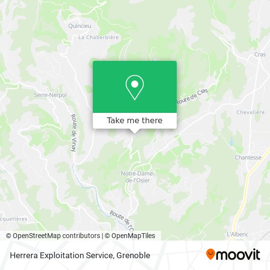 Herrera Exploitation Service map