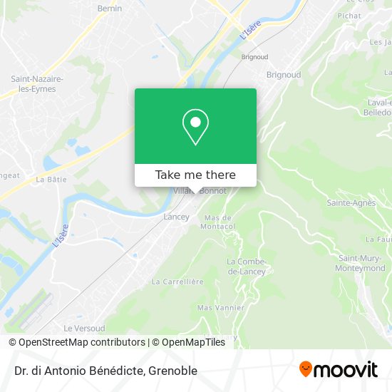Dr. di Antonio Bénédicte map