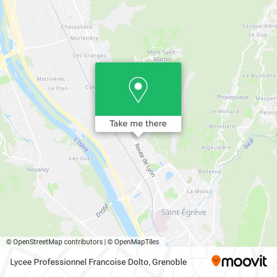 Lycee Professionnel Francoise Dolto map