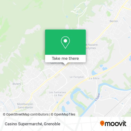 Casino Supermarché map