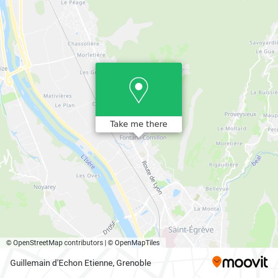 Guillemain d'Echon Etienne map