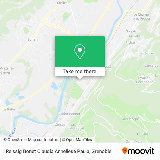 Reissig Bonet Claudia Anneliese Paula map