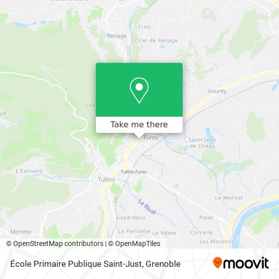 École Primaire Publique Saint-Just map