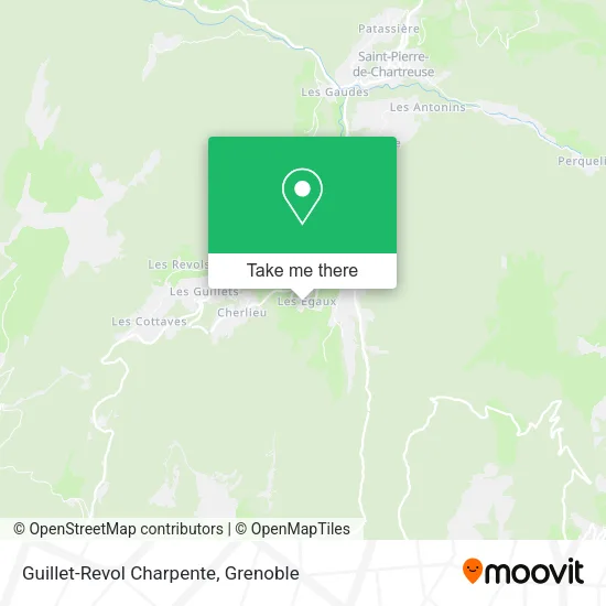 Guillet-Revol Charpente map