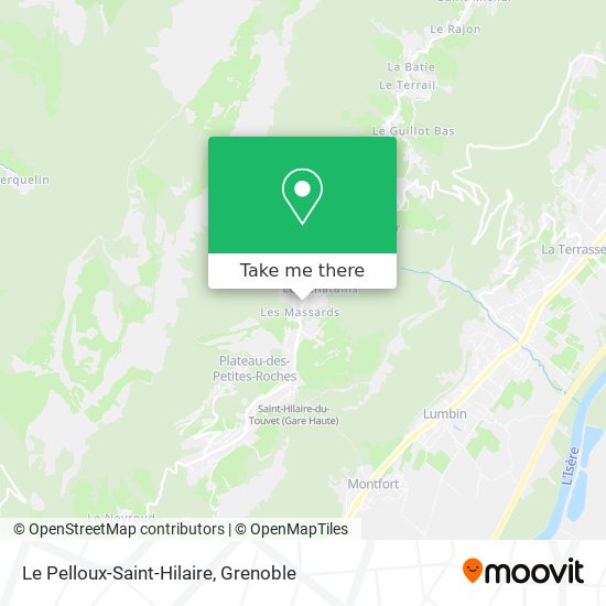 Le Pelloux-Saint-Hilaire map
