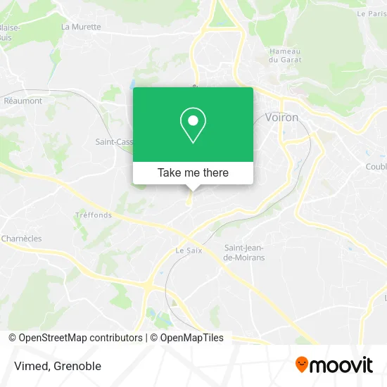 Vimed map