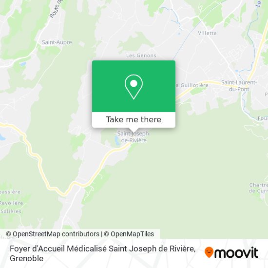 Foyer d'Accueil Médicalisé Saint Joseph de Rivière map