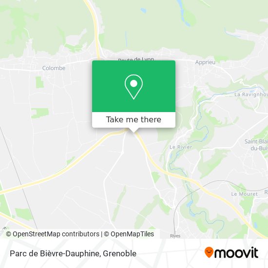 Parc de Bièvre-Dauphine map