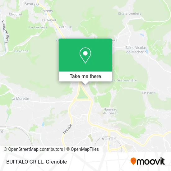 BUFFALO GRILL map