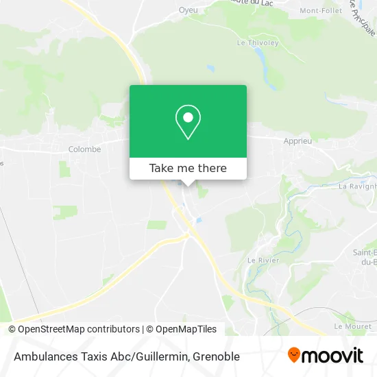 Ambulances Taxis Abc / Guillermin map