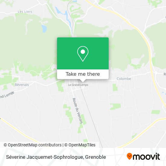 Séverine Jacquemet-Sophrologue map