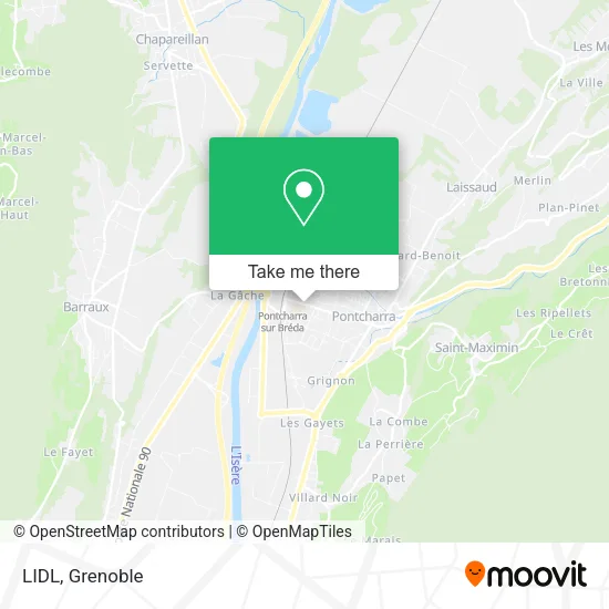 LIDL map