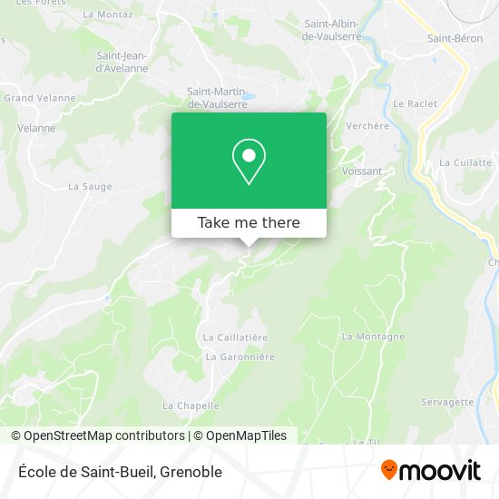 École de Saint-Bueil map