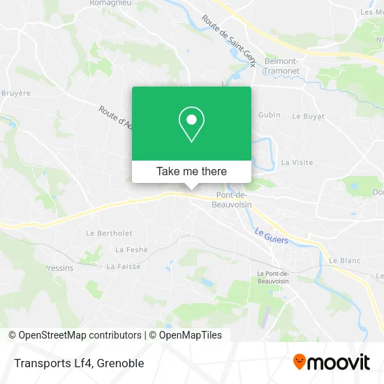 Transports Lf4 map