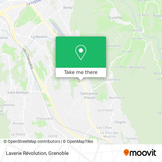 Laverie Révolution map