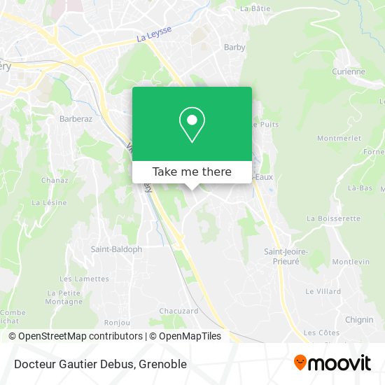 Docteur Gautier Debus map