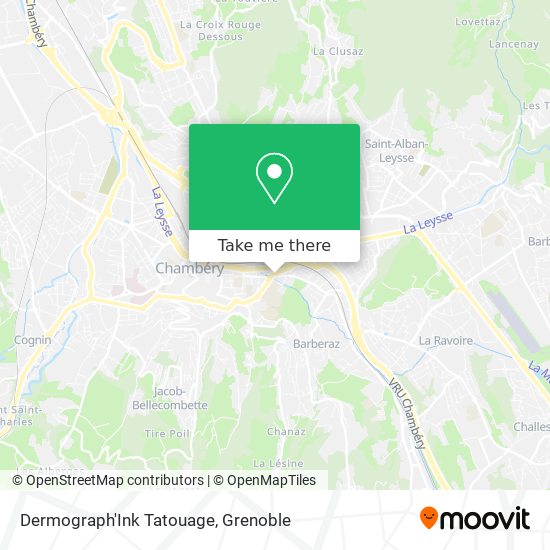 Dermograph'Ink Tatouage map
