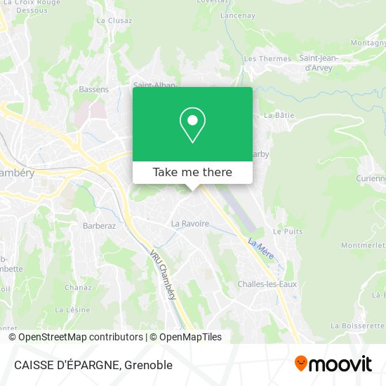 CAISSE D'ÉPARGNE map