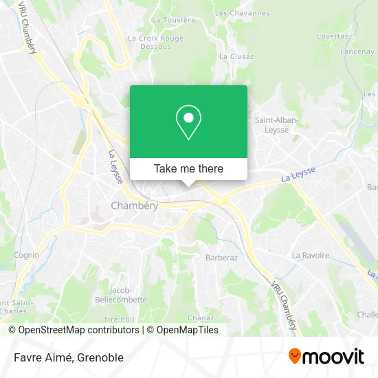Favre Aimé map