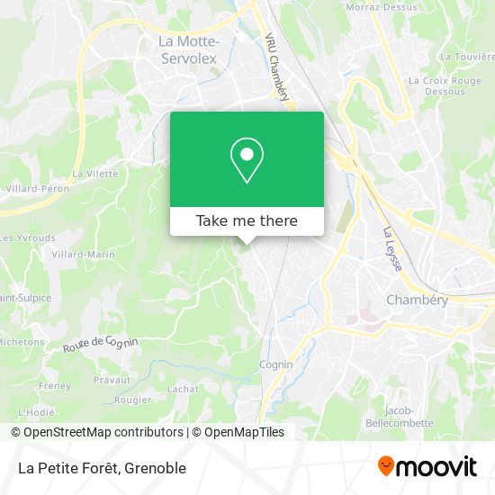 La Petite Forêt map