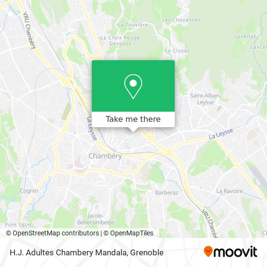H.J. Adultes Chambery Mandala map