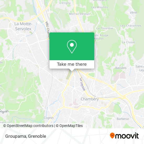 Groupama map