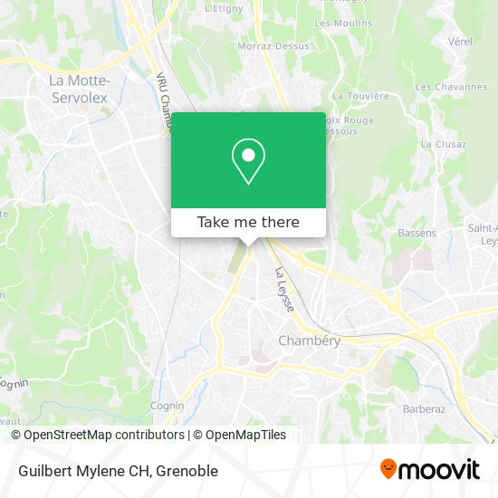 Guilbert Mylene CH map