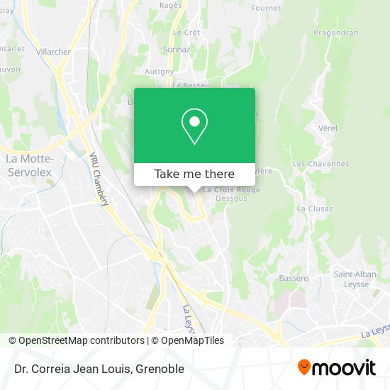 Dr. Correia Jean Louis map