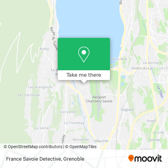 France Savoie Detective map