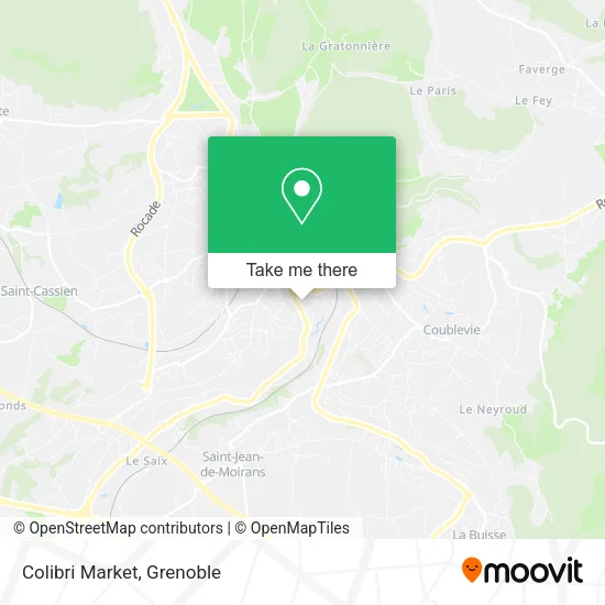 Colibri Market map