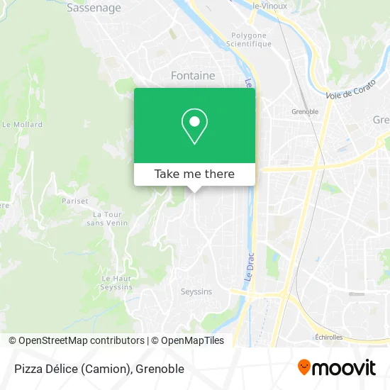 Pizza Délice (Camion) map